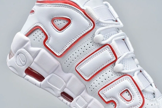 Varsity White Air 921948-102  Red Uptempo More Outline 1203